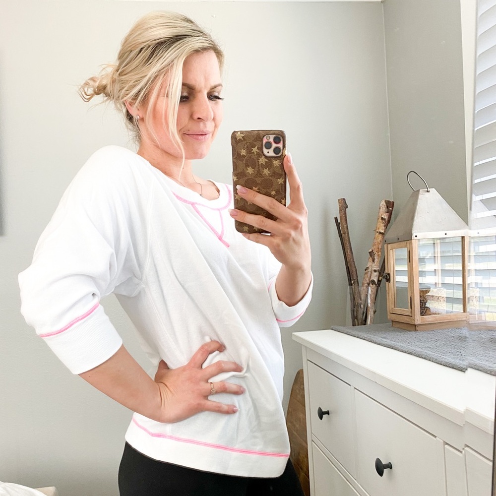 Victoria’s Secret 3/4 Sleeve Lounge Pullover